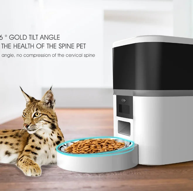 4L Smart Pet Feeder with Camera & App Control