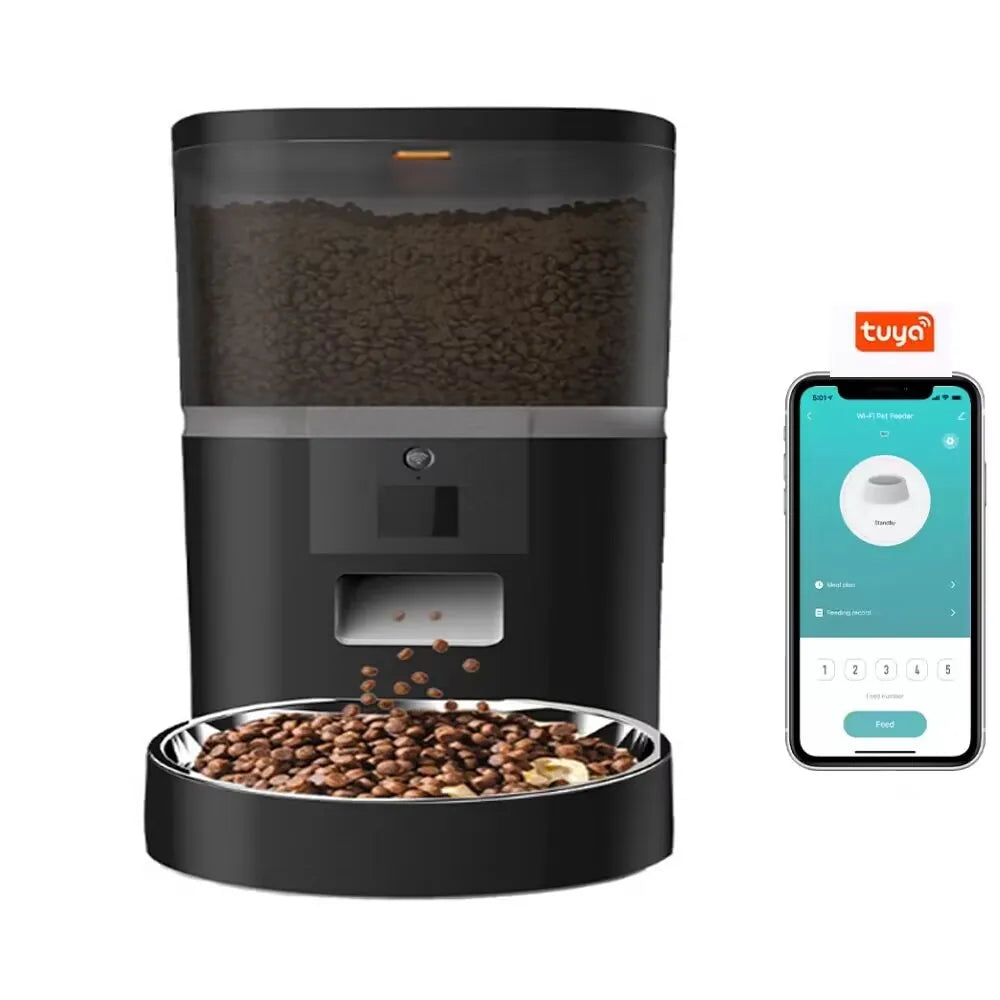 4L Smart Pet Feeder with Camera & App Control