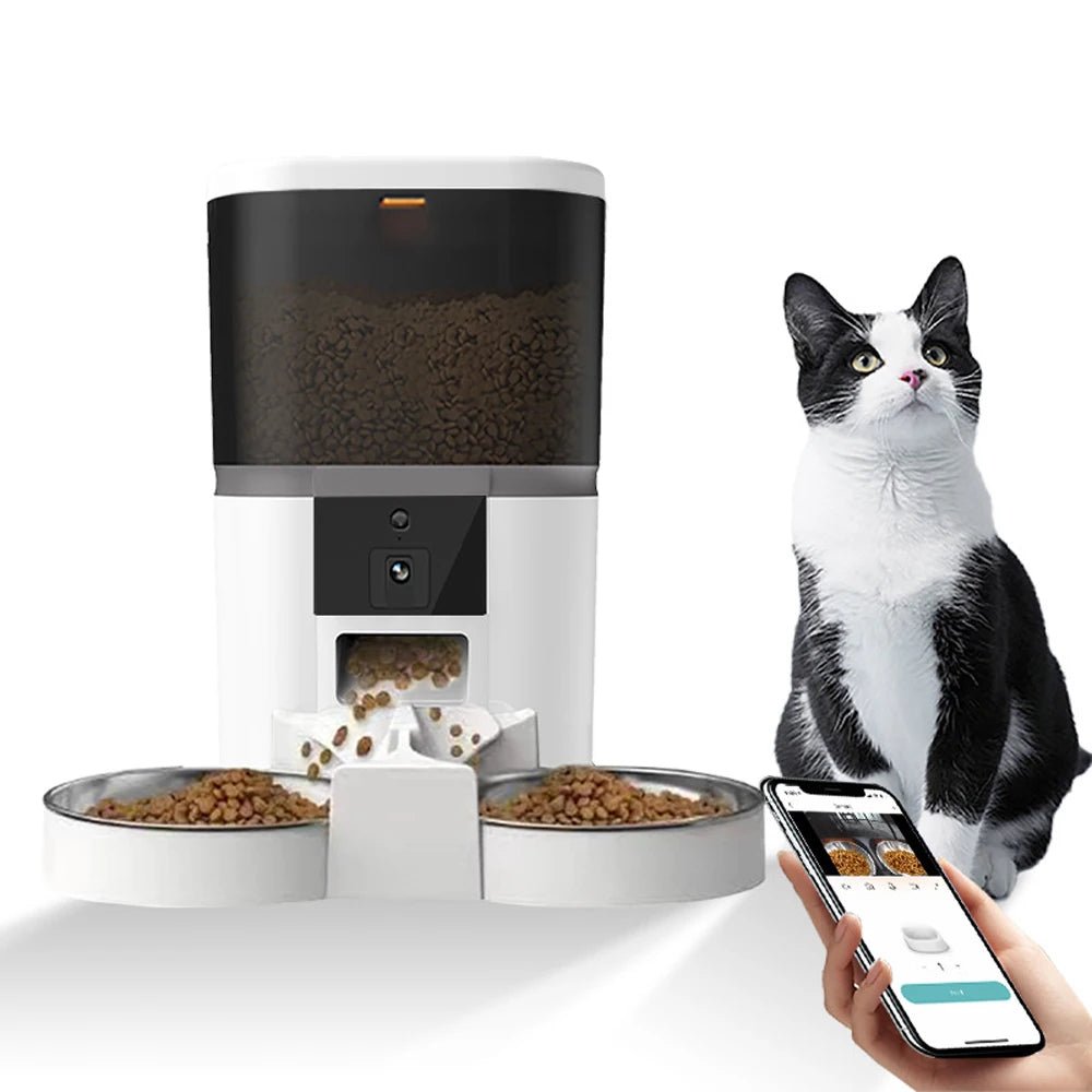 4L Smart Pet Feeder with Camera & App Control