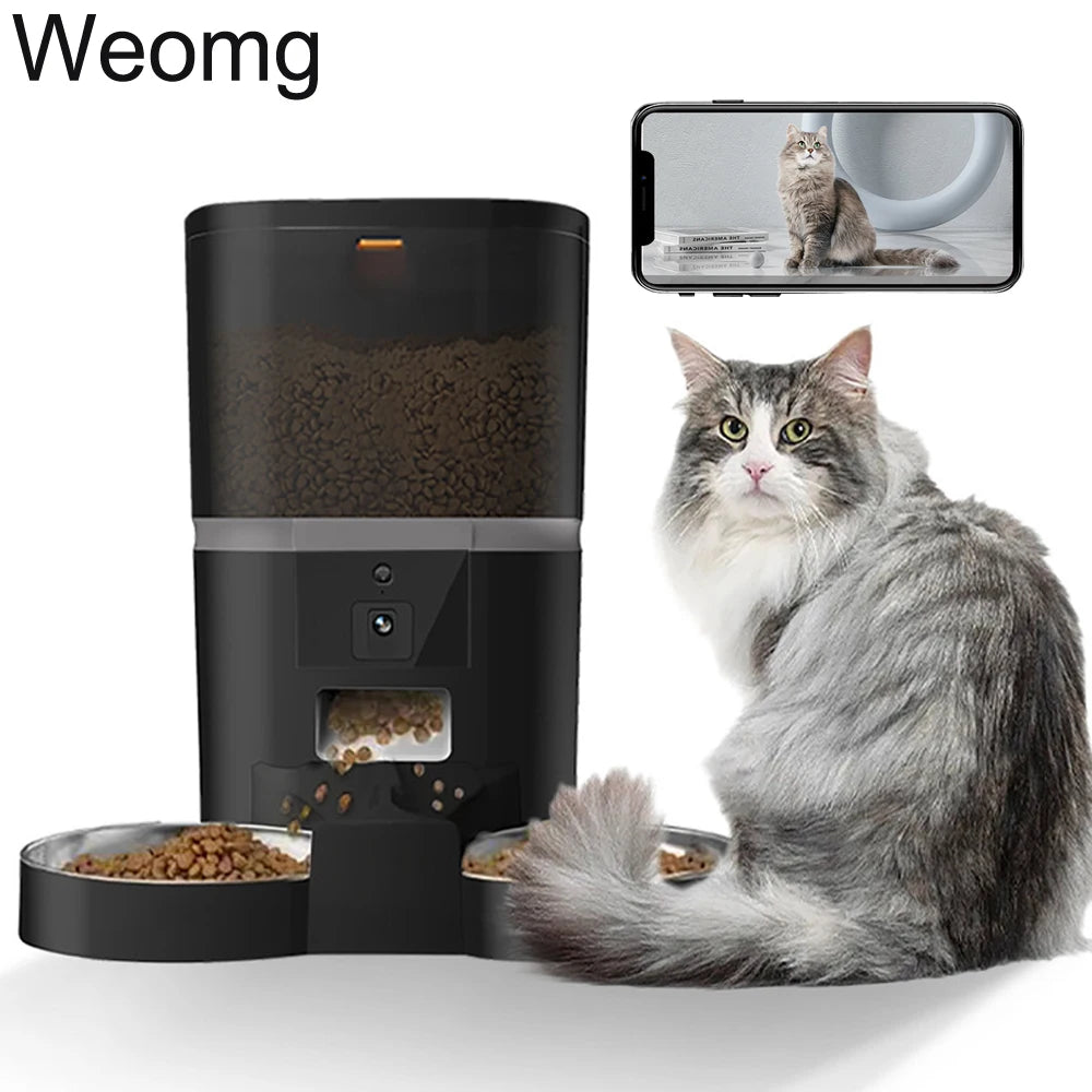 4L Smart Pet Feeder with Camera & App Control